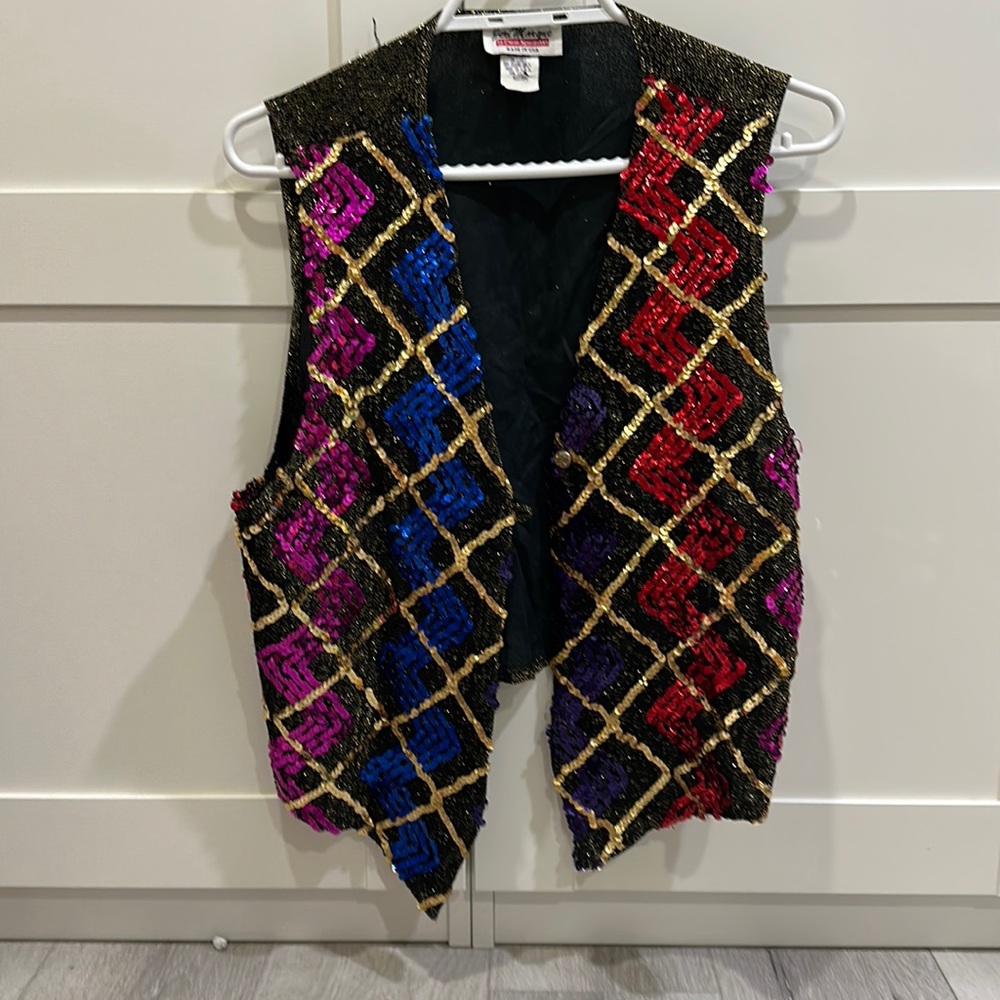 Festival vest vintage perfect condition small
